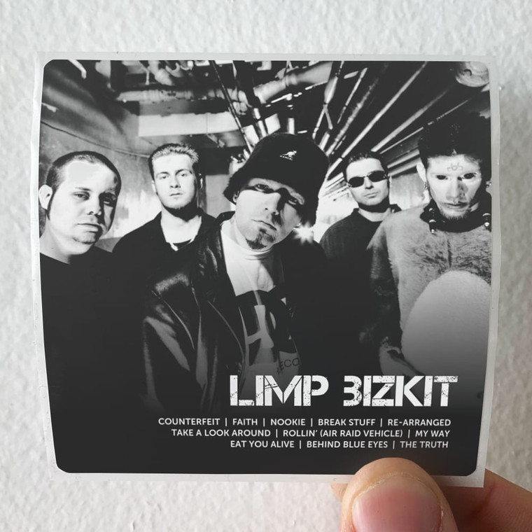 Limp Bizkit Icon Album Cover Sticker