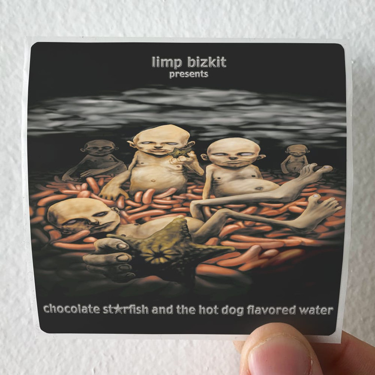 Limp Bizkit Chocolate Starfish And The Hot Dog Flavored Water 1 Album Cover Sticker