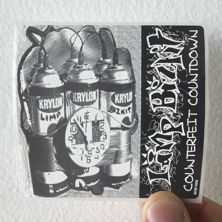 Limp Bizkit Counterfeit Countdown 1 Album Cover Sticker