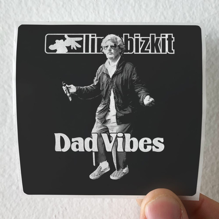 Limp Bizkit Dad Vibes Album Cover Sticker