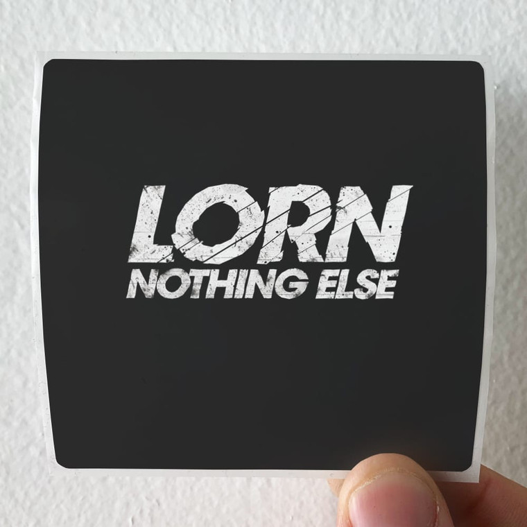 Lorn Nothing Else Album Cover Sticker