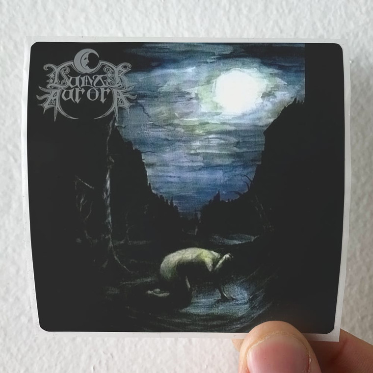 Lunar Aurora Weltengnger Album Cover Sticker