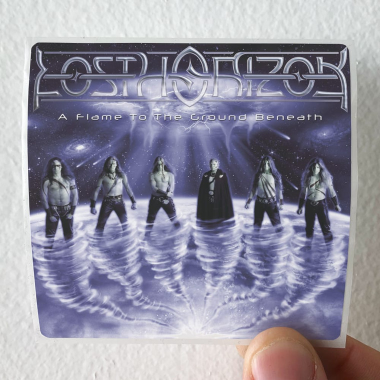 Lost Horizon A Flame To The Ground Beneath Album Cover Sticker