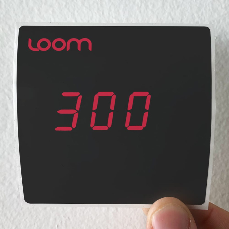 Loom 300 003 Album Cover Sticker