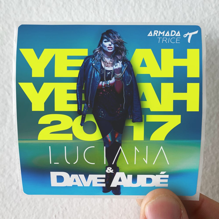 Luciana Yeah Yeah 2017 Album Cover Sticker