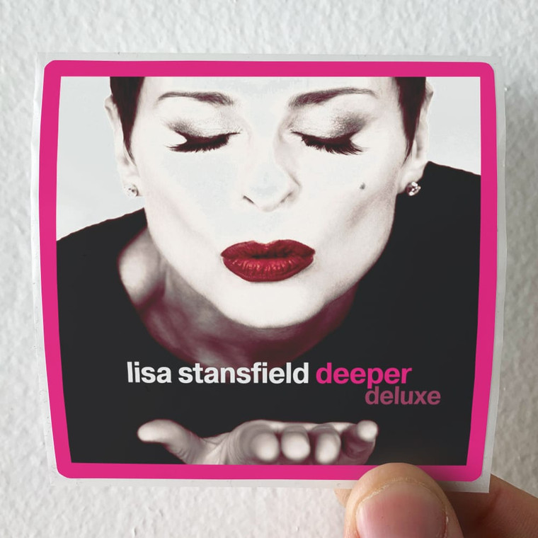 Lisa Stansfield Deeper 1 Album Cover Sticker