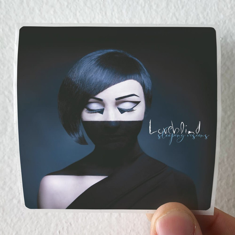 Loveblind Sleeping Visions Album Cover Sticker