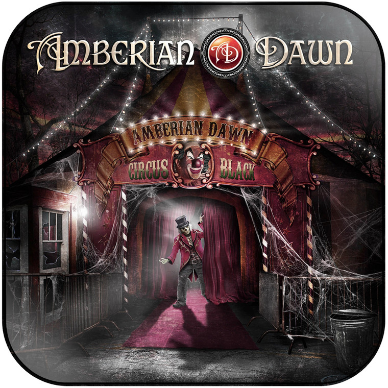 Amberian Dawn Circus Black Album Cover Sticker Album Cover Sticker