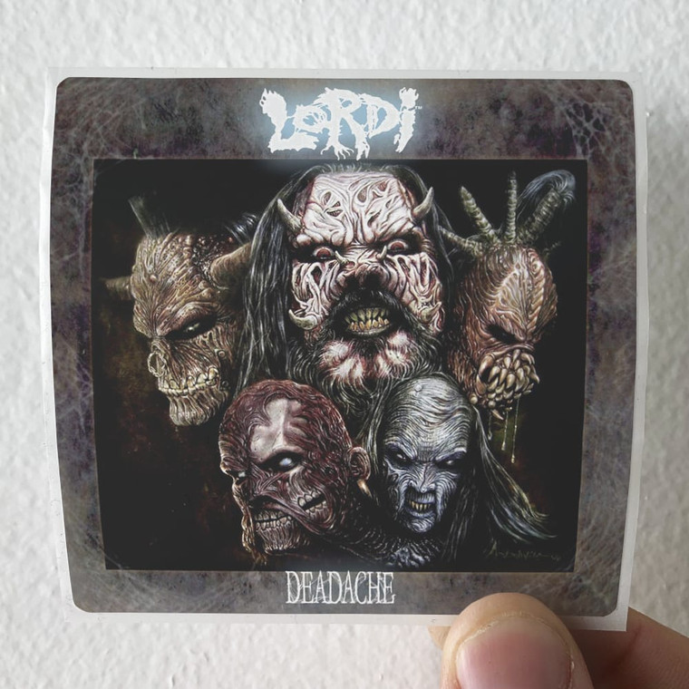 Lordi Deadache 2 Album Cover Sticker