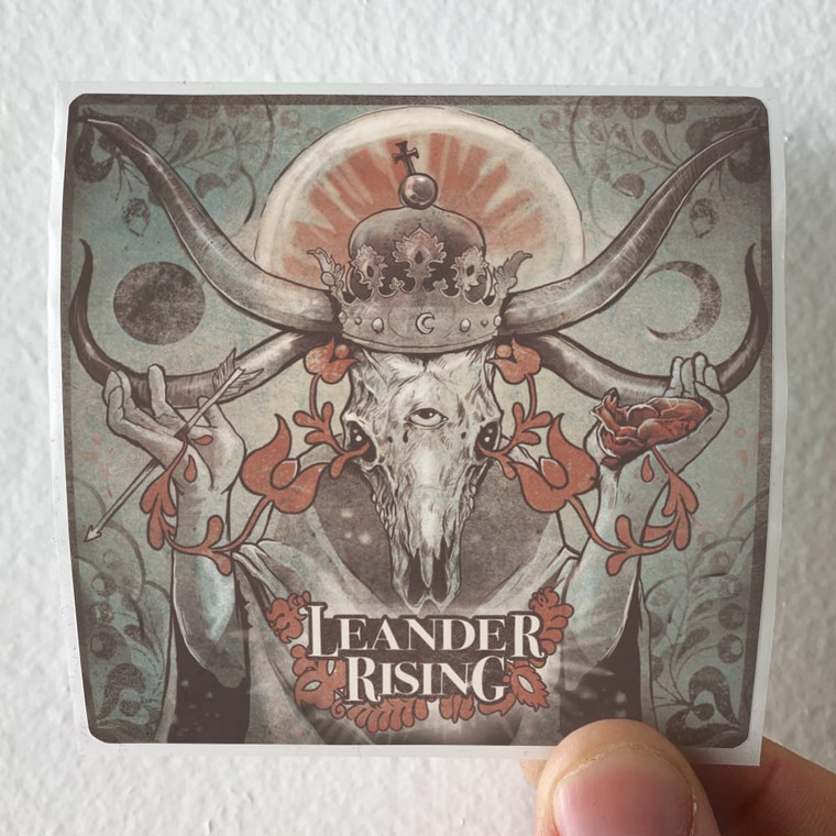 Leander Rising Heart Tamer Album Cover Sticker