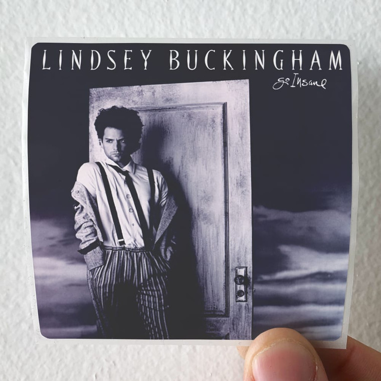 Lindsey Buckingham Go Insane Album Cover Sticker