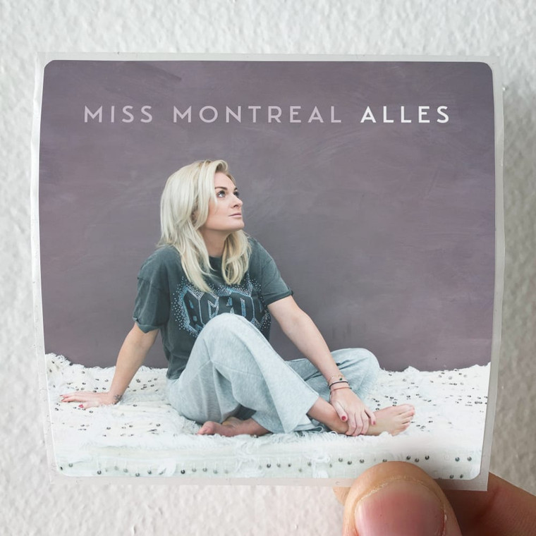 Miss Montreal Alles Album Cover Sticker