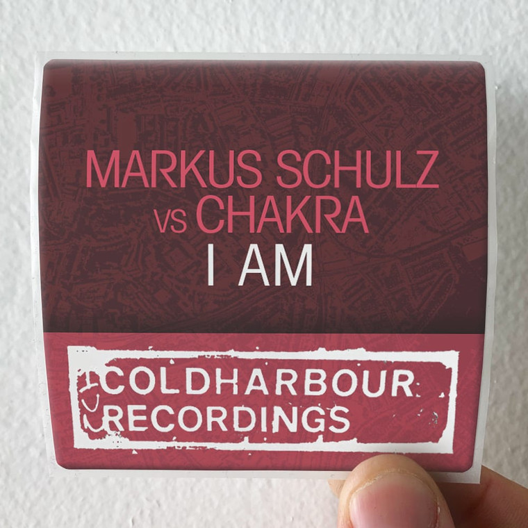 Markus Schulz I Am 1 Album Cover Sticker