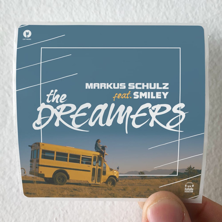 Markus Schulz The Dreamers Album Cover Sticker