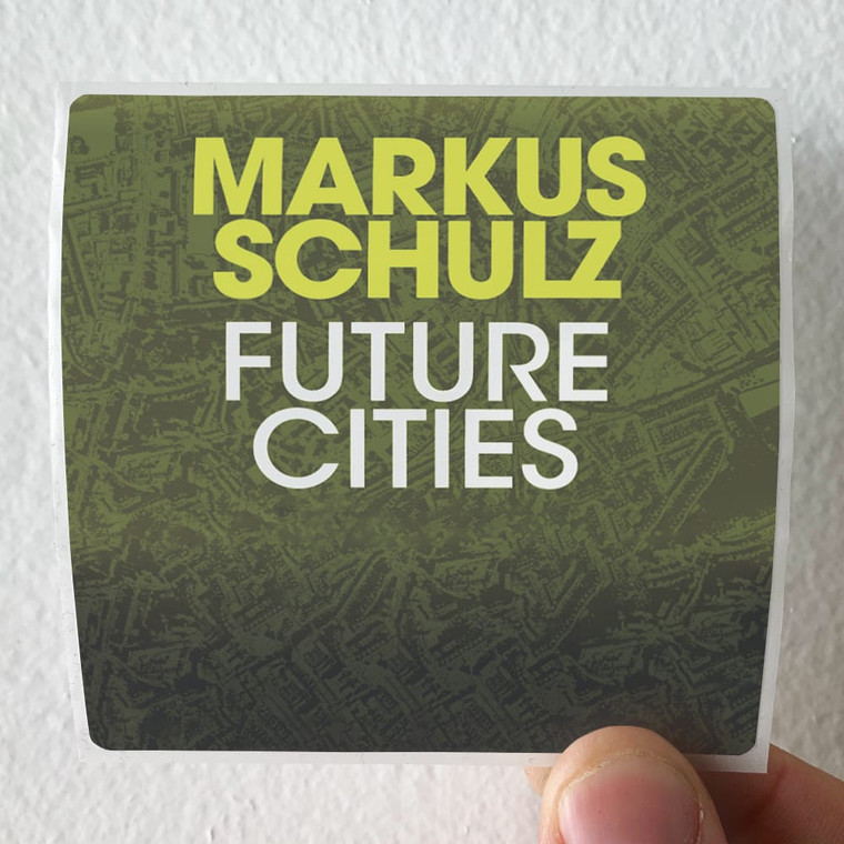 Markus Schulz Future Cities Album Cover Sticker