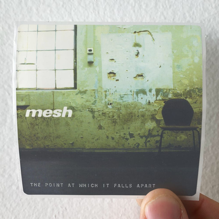 Mesh The Point At Which It Falls Apart Album Cover Sticker
