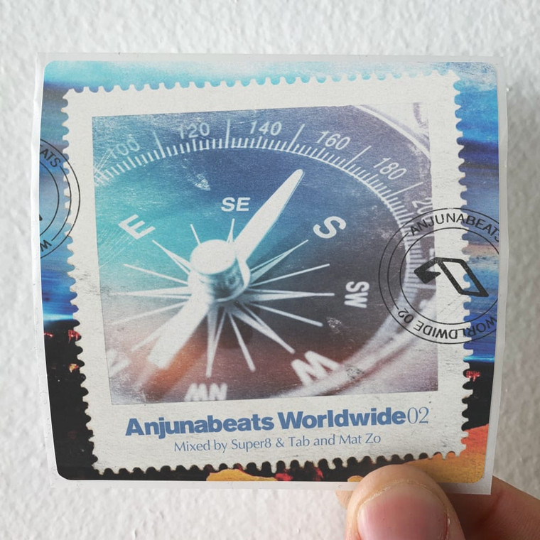 Mat Zo Anjunabeats Worldwide 02 Album Cover Sticker Mat Zo Anjunabeats Worldwide 02 Album Cover Sticker