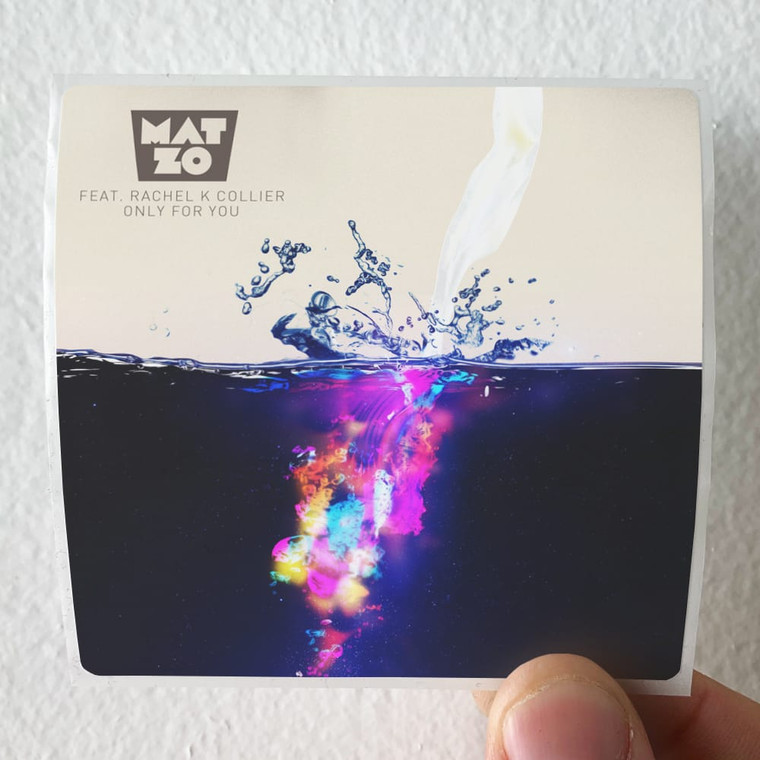 Mat Zo Only For You Album Cover Sticker