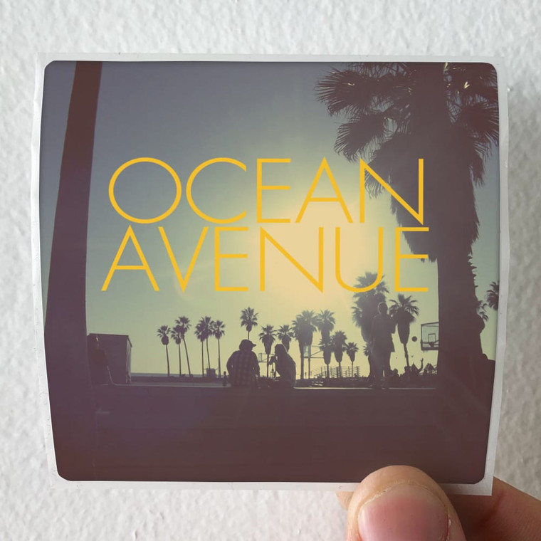 Mitch Murder Ocean Avenue Album Cover Sticker