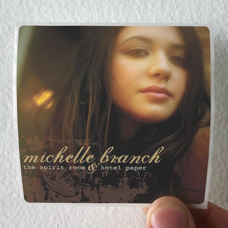 Michelle Branch The Spirit Room Hotel Paper Album Cover Sticker