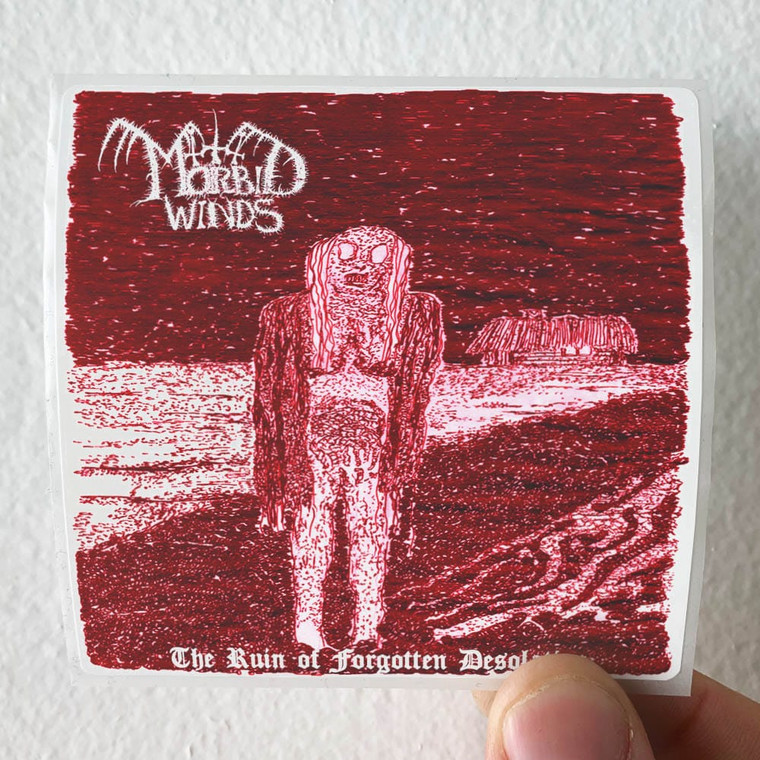 Morbid Winds The Ruin Of Forgotten Desolation Album Cover Sticker