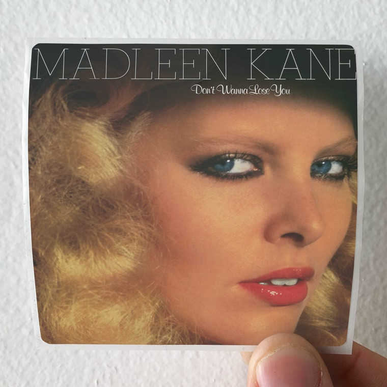 Madleen Kane Dont Wanna Lose You Album Cover Sticker