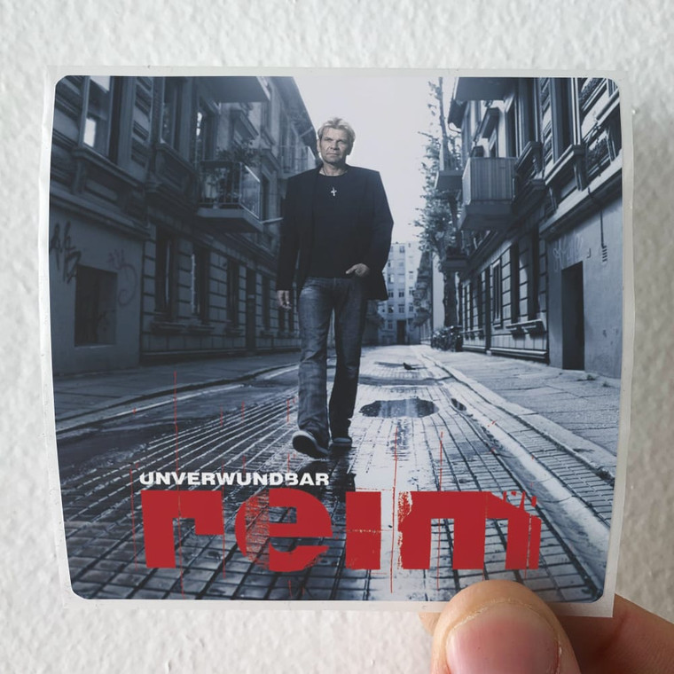 Matthias Reim Unverwundbar Album Cover Sticker