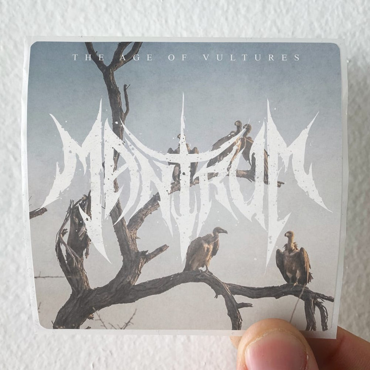 Mantrum The Age Of Vultures Album Cover Sticker