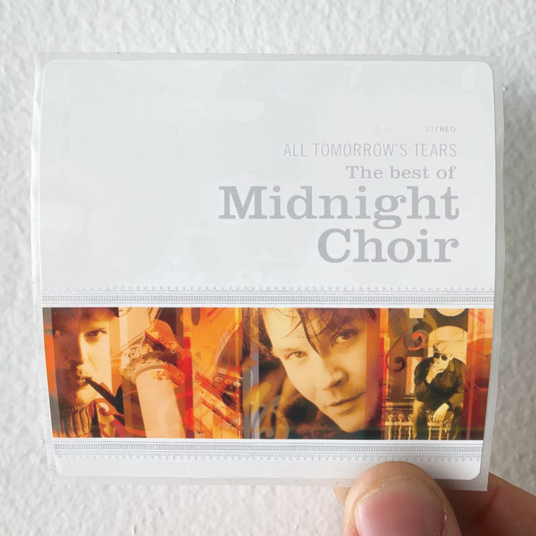 Midnight Choir All Tomorrows Tears The Best Of Midnight Choir Album Cover Sticker