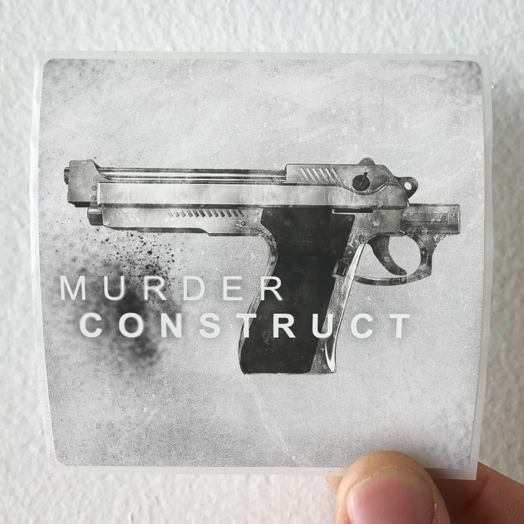 Murder Construct Murder Construct Album Cover Sticker