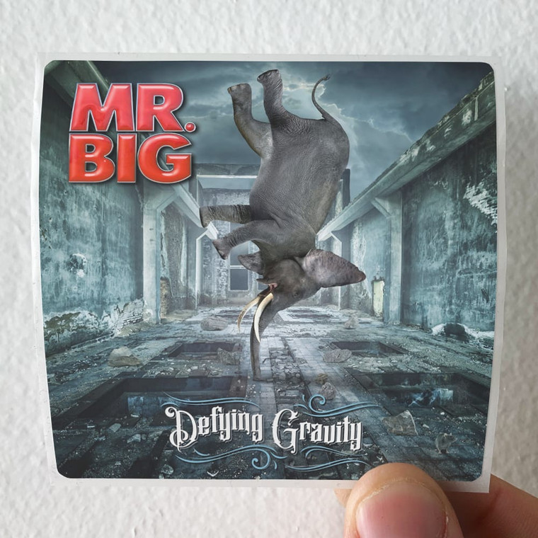 Mr Big Defying Gravity Album Cover Sticker