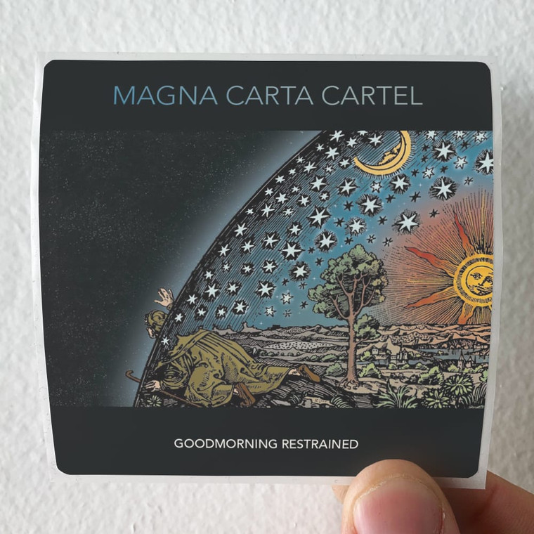 Magna Carta Cartel Goodmorning Restrained Album Cover Sticker