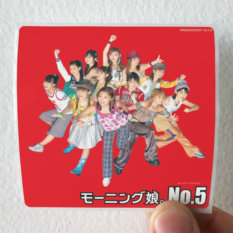 Morning Musume No 5 Album Cover Sticker