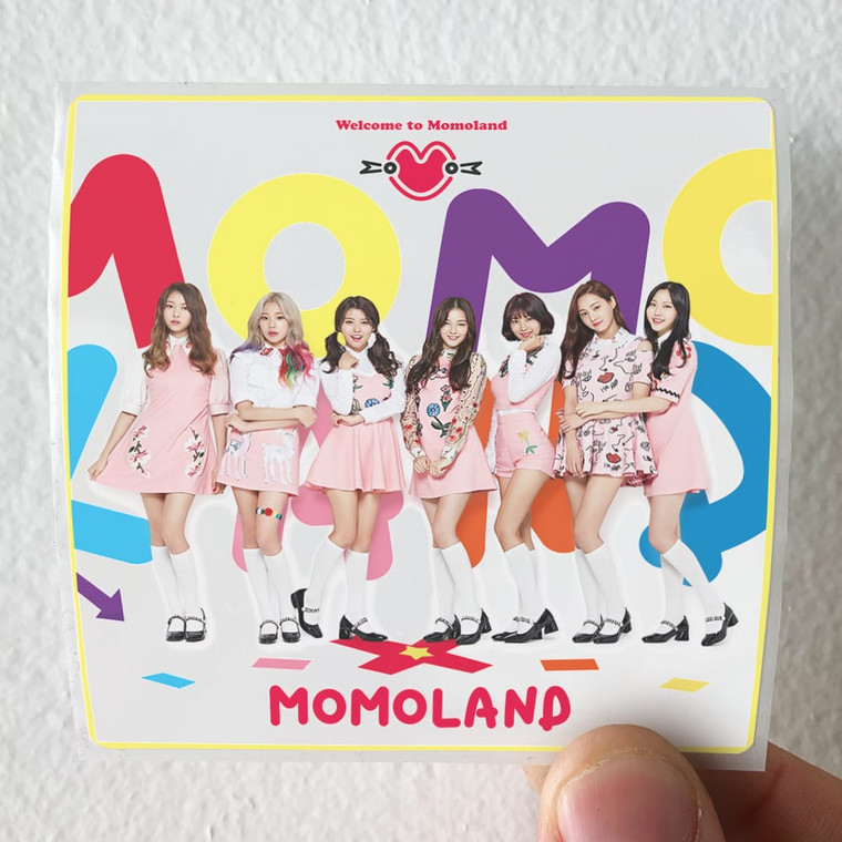 MOMOLAND Welcome To Momoland Album Cover Sticker
