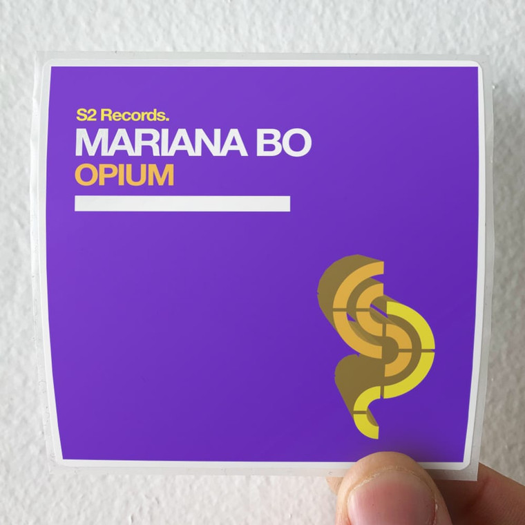 Mariana BO Opium Album Cover Sticker