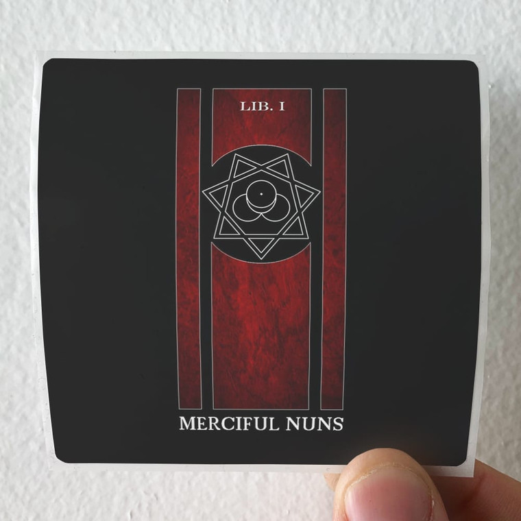 Merciful Nuns Lib I Album Cover Sticker