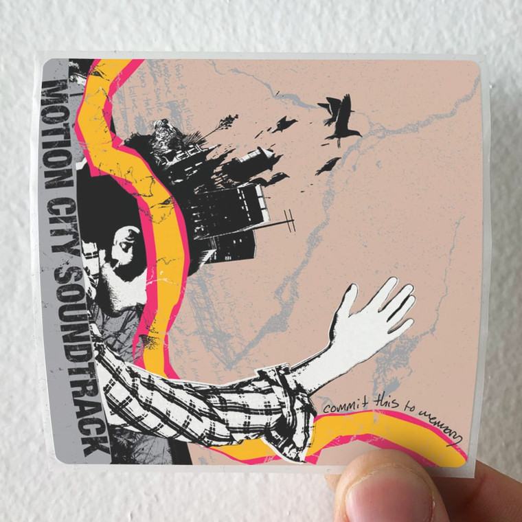 Motion City Soundtrack Commit This To Memory Album Cover Sticker