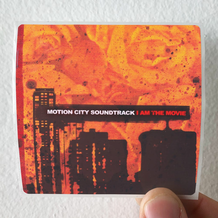 Motion City Soundtrack I Am The Movie Album Cover Sticker