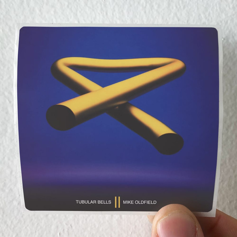 Mike Oldfield Tubular Bells Ii Album Cover Sticker