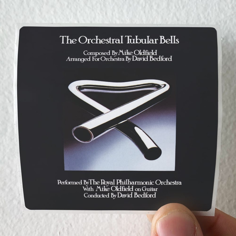 Mike Oldfield The Orchestral Tubular Bells Album Cover Sticker