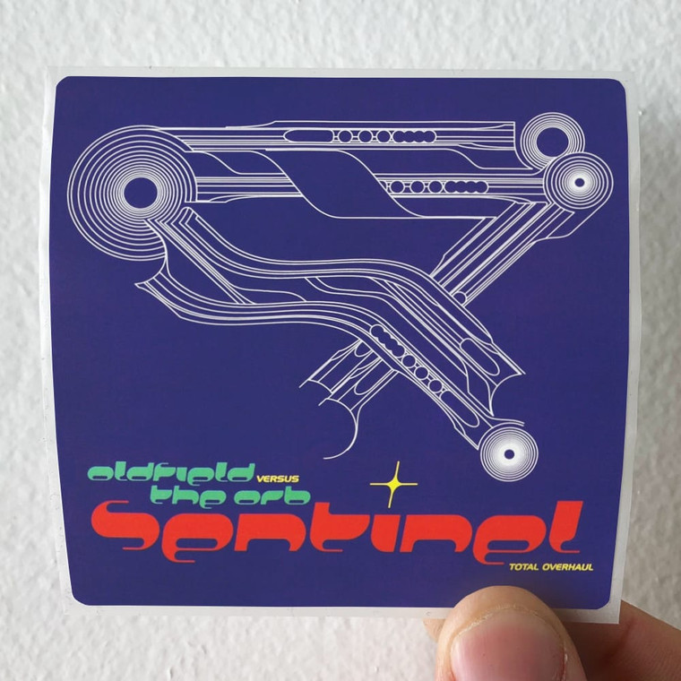 Mike Oldfield Sentinel Album Cover Sticker