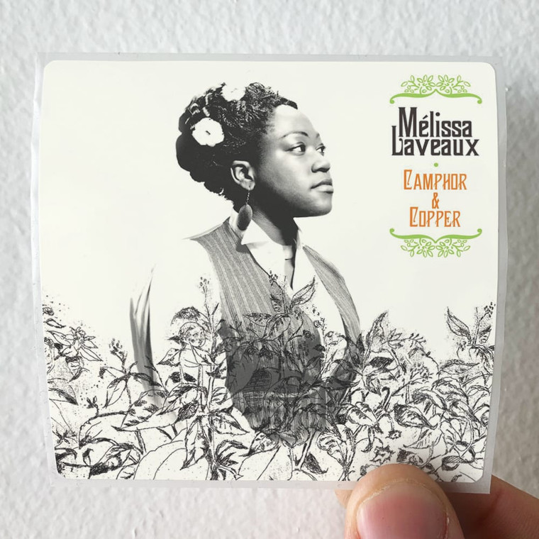 Melissa Laveaux Camphor Copper Album Cover Sticker
