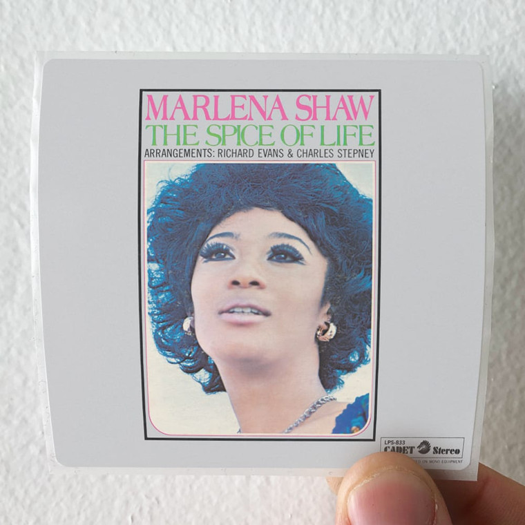 Marlena Shaw The Spice Of Life Album Cover Sticker