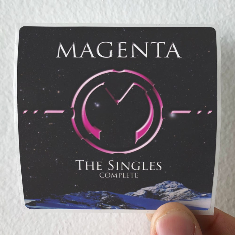 Magenta The Singles Complete Album Cover Sticker