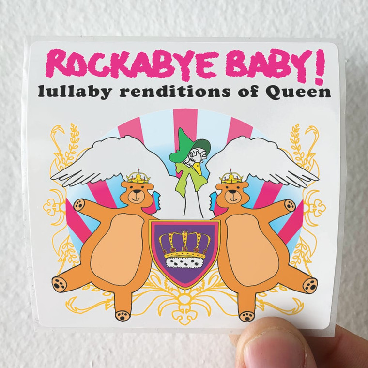 Michael Armstrong Rockabye Baby Lullaby Renditions Of Queen Album Cover Sticker