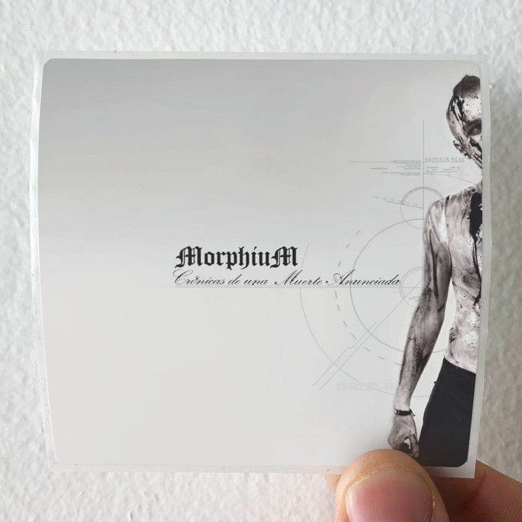 MorphiuM Crnicas De Una Muerte Anunciada Album Cover Sticker