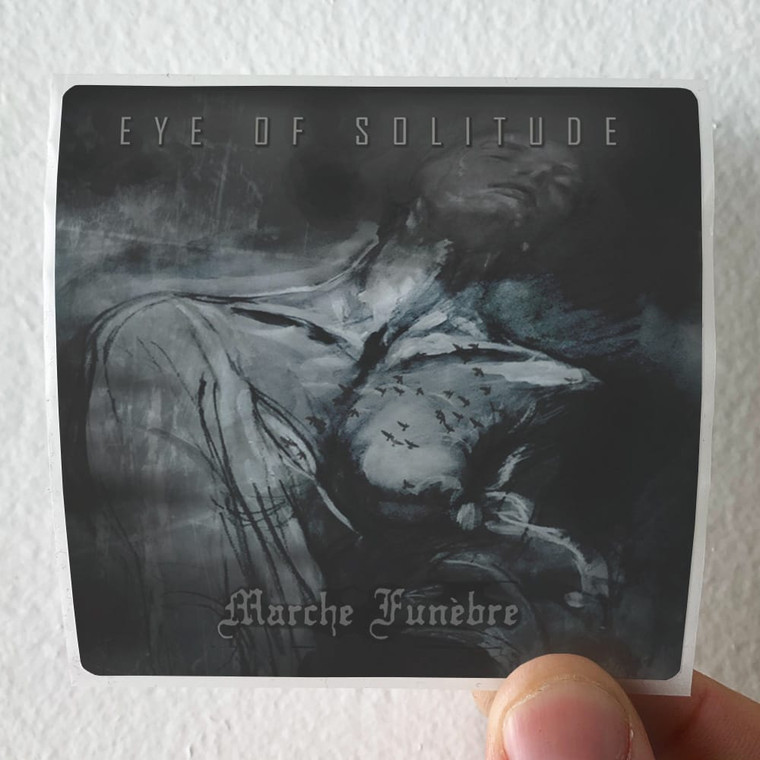 Marche Funebre Eye Of Solitude Marche Funbre Album Cover Sticker