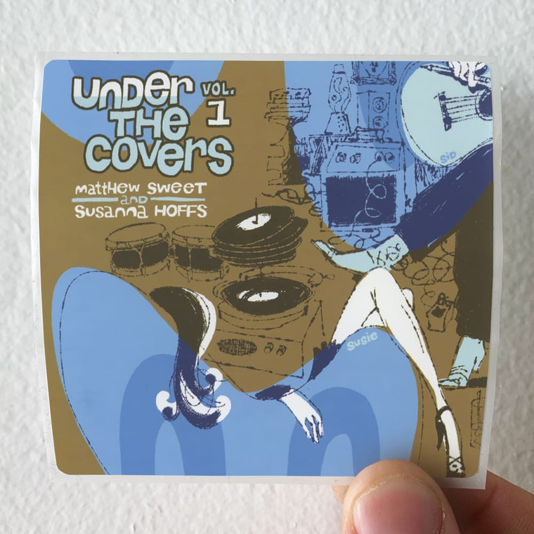 Matthew Sweet Under The Covers Volume 1 Album Cover Sticker