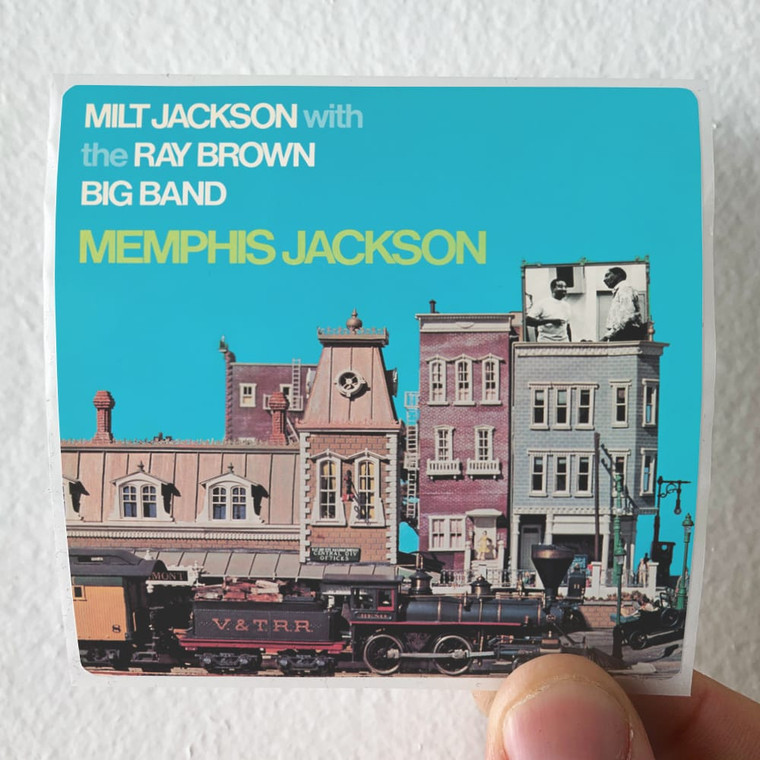 Milt Jackson Memphis Jackson Album Cover Sticker