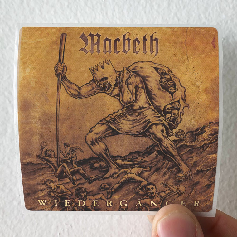 Macbeth Wiedergnger Album Cover Sticker